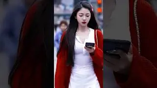 CHINESE BEAUTIFUL GIRL💗STREET FASHION💥🥀 #shorts #maskgirl #outfit  #asianstyle #beautiful #tiktok