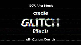 Advanced Glitch Effects || After Effects Tutorial