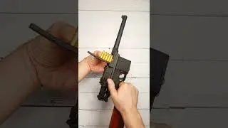 Mauser C96 Shell Ejecting Laser Toy Gun