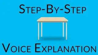How To: Create 3D Table In Adobe Photoshop Tutorial (2020)