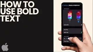 How to Use Bold Text on iPhone