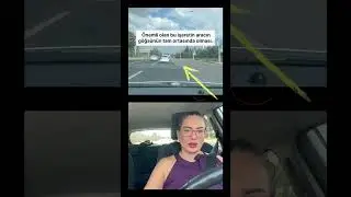 ŞERİTTE DÜZ GİDEMİYORSAN BU VİDEO SANA GÖRE | Şule Berkcan ile Direksiyon Dersi