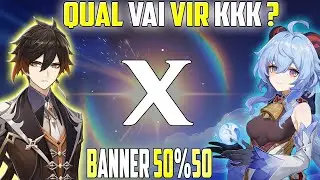 FALTA DE SORTE KK ? TIROS NO BANNER GANYU E ZHONGLI 50/50 RERUNS - GENSHIN IMPACT