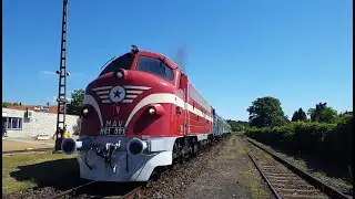 MÁV 618 001 (M61 001), 2023. 08. 12. Révfülöp