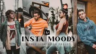 Insta Moody Preset |  Lightroom Mobile Preset Free DNG | Moody Tone Lightroom Preset Free