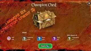 The Wolf - I Bought 2x Champion Chest!
