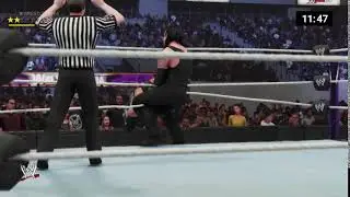 WWE 2k19 Undertaker Bug