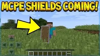 SHIELDS COMING TO MCPE! Minecraft Pocket Edition COMBAT UPDATE Coming! Dual Wielding (Minecraft PE)