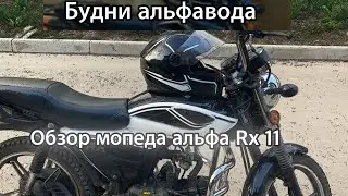 Обзор мопеда alpha rx 11