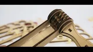 Конструктор деревянный механический Mr. PlayWood Трещетка, 10010
