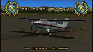 Landing the de Havilland Turbo Beaver at Elko Regional Airport in FSX