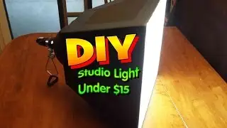 DIY Studio Light Under $15