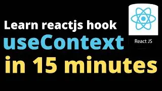 useContext hook react in hindi | useContext hook for beginners | useContext in react JS