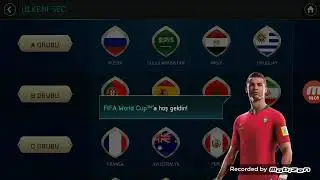 (FIFA MOBILE) FIFA WORD CUP güncellemesi geldi.