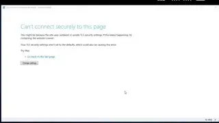 can't connect securely to this page rmgb bank bc error इसको केसे करे सही