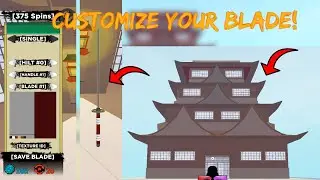 HOW TO CUSTOMIZE YOUR *OWN* KENJUTSU Sword!! Shindo Life Mentor BLADE! NEW UPDATE! Shindo Life