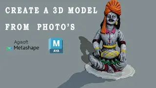 Create a PhotoRealistic 3D Scan model from Photos using Agisoft Metashape