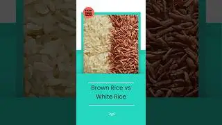 Brown rice vs White rice, which one is better? | #brownrice #whiterice #rice #health #healthyfood
