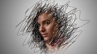 picsart photo editing tutorial | How to make scribble art on picsart