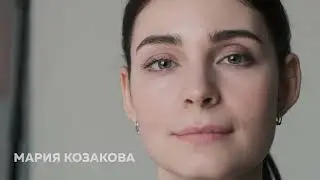 Визитка с человеческим лицом для Марии Козаковой.