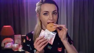 ASMR with the Fanciest Japanese Desserts ~ (Eating at the end only!)