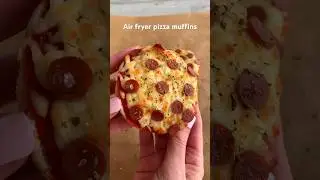 What’s your favourite pizza topping? #pizza #easyrecipe #airfryer