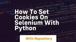 How to set cookies on selenium with python