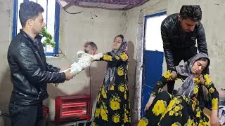 Love in the hut: the happy life of Ali and Khadija in the hut of love.