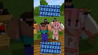 Nasty Noob But Everything is weird - Minecraft Animation #shorts