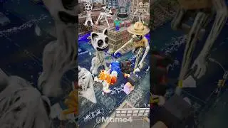 Smile Cat & Zookeeper vs Sonic Dancing | Minecraft & Zoonomaly