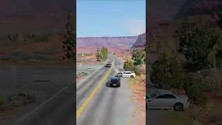 Realistic Highway Car Crashes #129