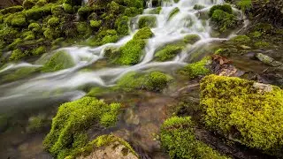⛲ Beautiful Nature Waterfalls Relaxing Music, Meditation Music, Fresh energetic Music🎼