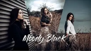 How To Edit Moody Dark Black || In lightroom Mobile || Free Dng