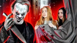 КЛОУН ЗАПЕР МЕНЯ И АНЮ ПОРТЕР В ДОМЕ! ПОМОГИТЕ
