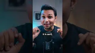 The ONLY 3 FONTS You Need 🔥| Graphic Design, UI/UX Design | Saptarshi Prakash 