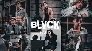 BLVCK PARIS PHOTO EDITING || IN LIGHTROOM MOBILE TUTORIAL FREE PRESET