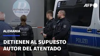 Detienen al supuesto autor del atentado con puñal en Alemania | AFP