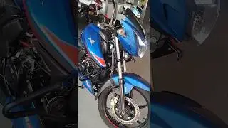 Check out🔥Instrument cluster in New 2025 TVS Apache RTR 160cc in Blue colour #bike #shorts #apache