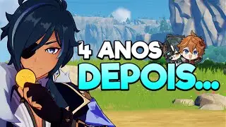 Usei os PRIMEIROS TIMES do Genshin em 2024... e foi terrível. - Genshin Impact
