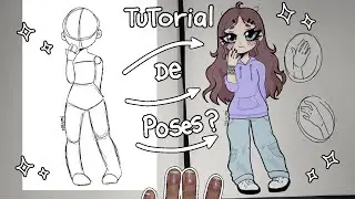 Tutorial de como dibujo las poses//tutorial of poses for your drawings ✨ PT1