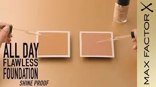 Vi har testat All Day Flawless Foundation - Shine Proof | Max Factor Sweden