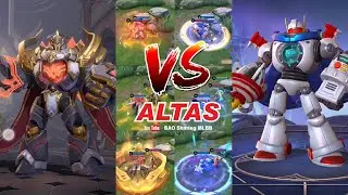 MLBB ALTAS MSC SKIN COMPARISON 😍 MSC Rune Sentinel VS Starlight Space Mech