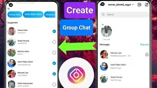 How To Create Group Chat in instagram (Update 2023) || Make Instagram Group Chat