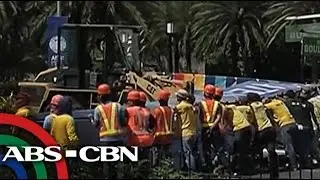 TV Patrol: Welcome arch ng APEC Summit, bumagsak