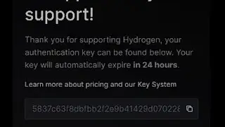 How to Get Hydrogen Executor Key (2025) | Hydrogen  Executor Key Step By Step Guide