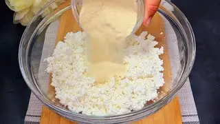 БЕРУ ТВОРОГ И МАНКУ! МАЛО КТО ЗНАЕТ ЭТОТ СЕКРЕТ! ЭТО ПРОСТО БОМБА! Ешь ДЕНЬ И НОЧЬ и худей!
