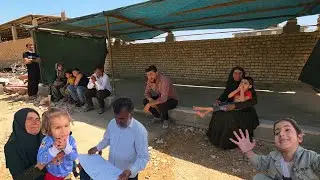 🏕Mahdi's efforts to start building on the farm and collaborating with a construction engineer