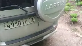 Лада Ларгус Сполер на крышу или миф о том что отвалится.