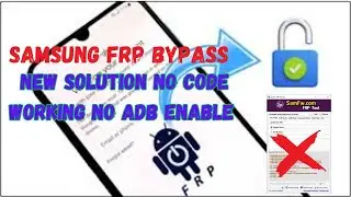 New Solution Samsung Frp By pass code not working Adb Fail Fix || Samsung Galaxy A04