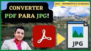 Como Converter Arquivos PDF Para JPG Grátis sem Programas Para WORD, JPG, PNG, PPT, TXT  s/ cadastro